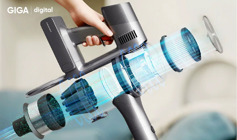 Máy hút bụi cầm tay Dreame T30 lõi lọc 5 lớp
