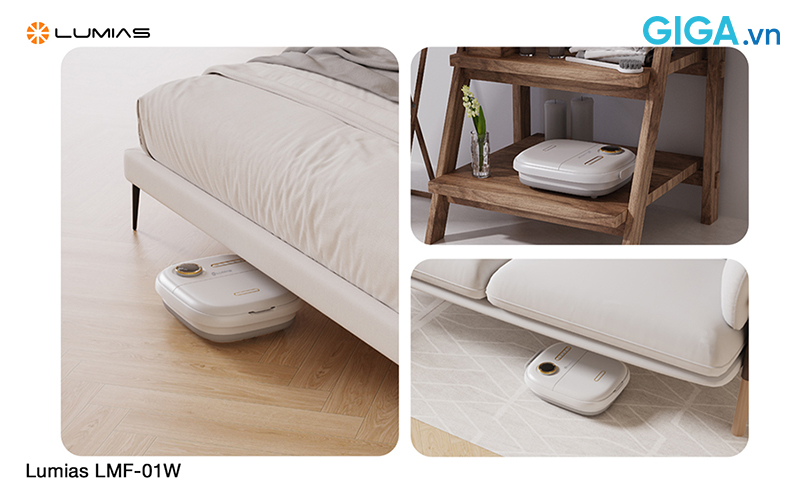 Máy massage chân Lumias LMF-01W có thể gấp gọn tiện lợi