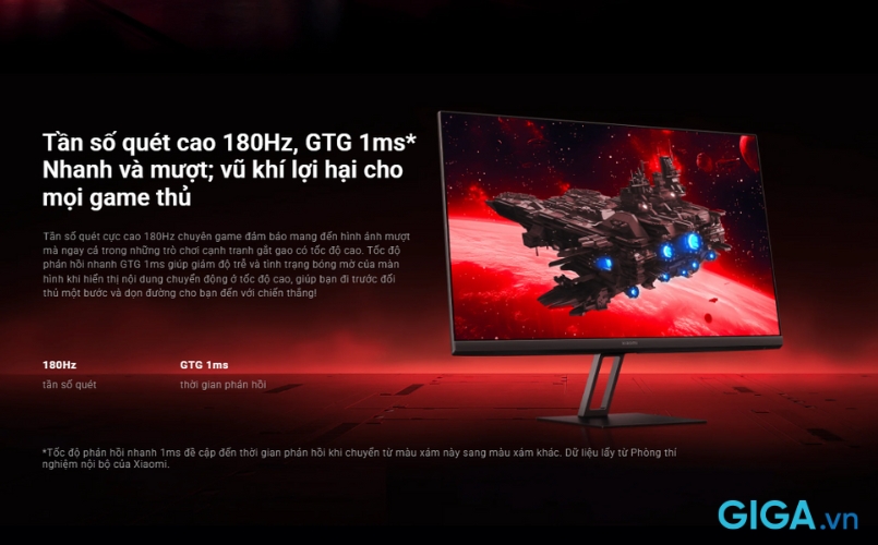 Vi Monitors Màn hình vi tính Xiaomi Gaming Monitor G24i ELA5625EU đáp ứng đủ tiêu ...