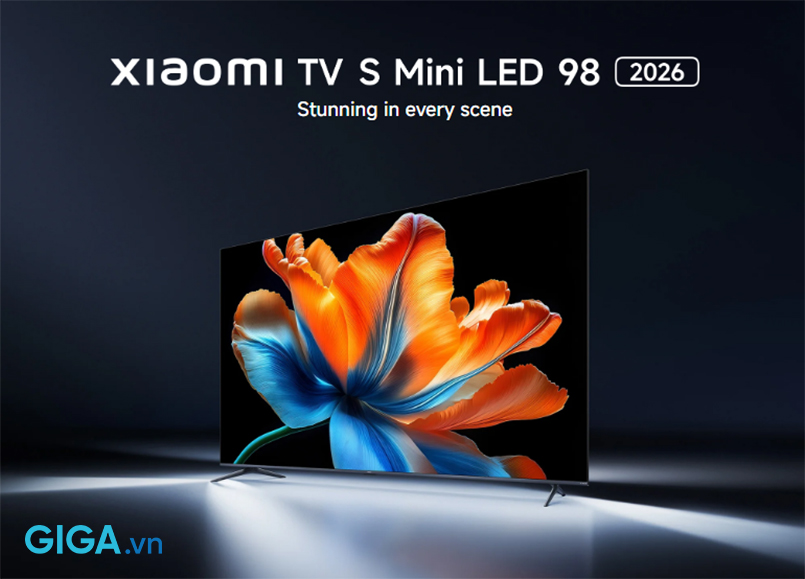 tivi Xiaomi S Mini LED 98 inch 2026 mang đến thế giới giải trí bất tận