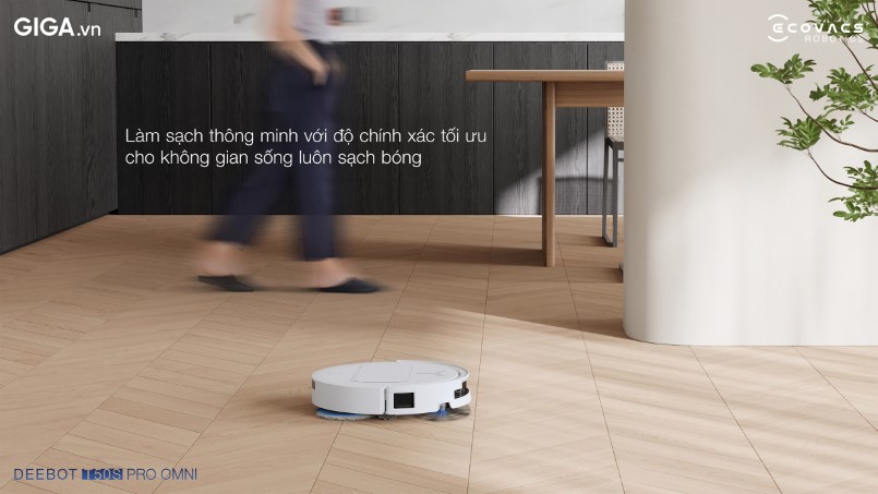  Deebot T50S Pro Omni làm sạch chính xác tối ưu