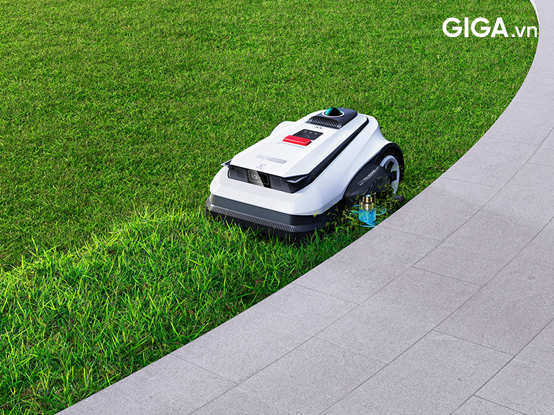 robot cắt cỏ Ecovacs A2000 LiDAR PRO di chuyển linh hoạt