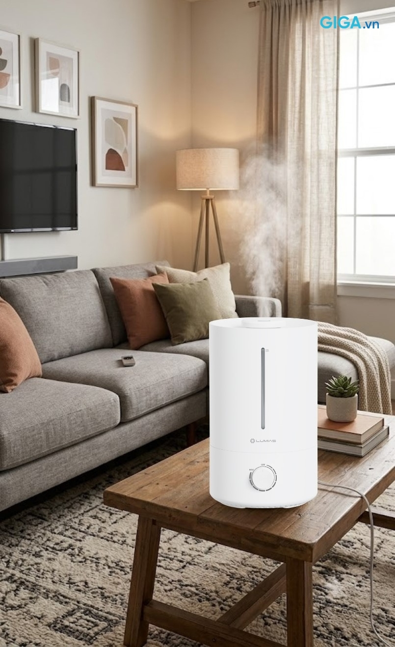 Máy tạo độ ẩm Lumias HUL-21W là giải pháp hoàn hảo mang đến bầu không khí trong lành và không gian sống tiện nghi cho gia đình bạn.