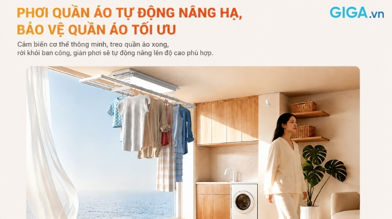 ZNLYJ17LM nâng hạ tự động, thao tác nhẹ nhàng chỉ bằng một nút bấm