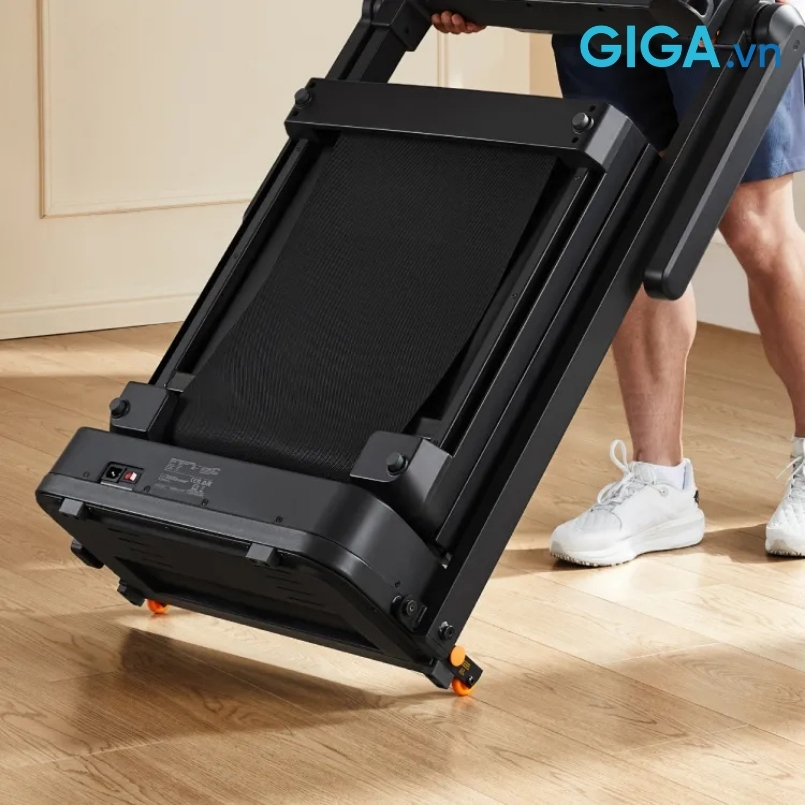 Máy chạy bộ KingSmith MX10 dễ dàng gấp gọn và cất đi
