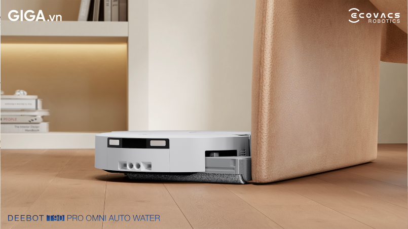 Bám sát chân tường, làm sạch chuẩn xác từng milimet cùng TruEdge 3.0 trên T90 Pro Omni Auto Water