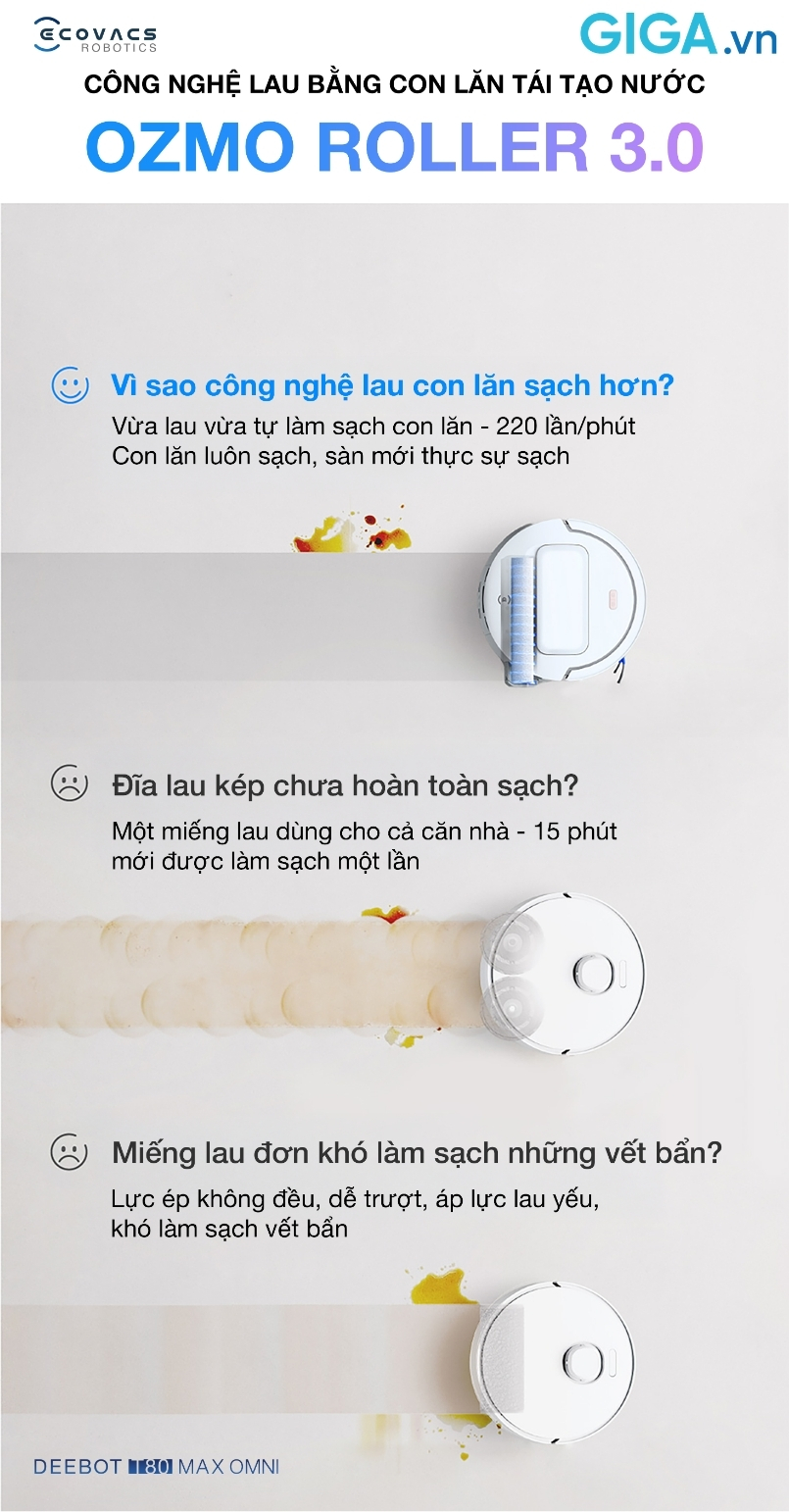 Deebot T80 Max Omni tích hợp hàng loạt công nghệ tiên tiến